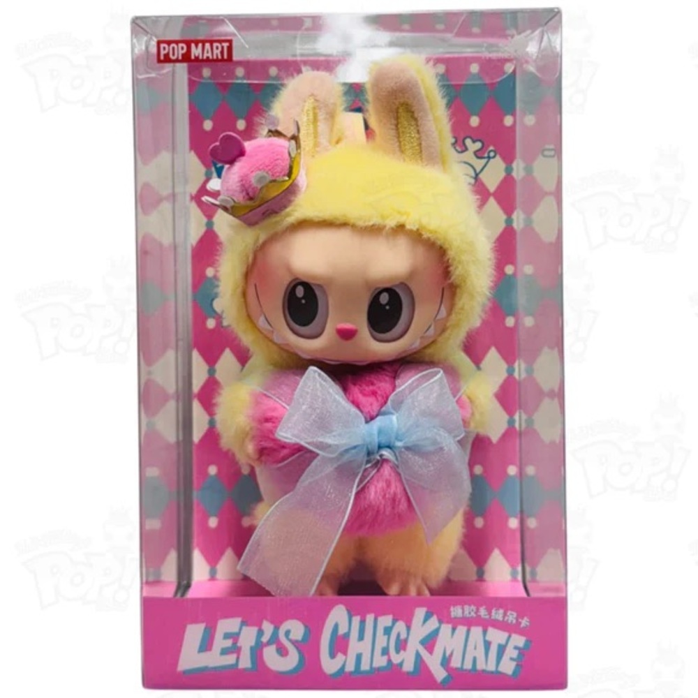 Let’s Check Mate Queen Vinyl Plush Pendant